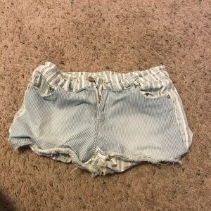 Striped shorts